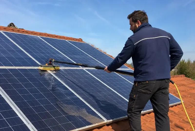 Nettoyage et entretien de panneaux solaires à Montredon-des-Corbières
